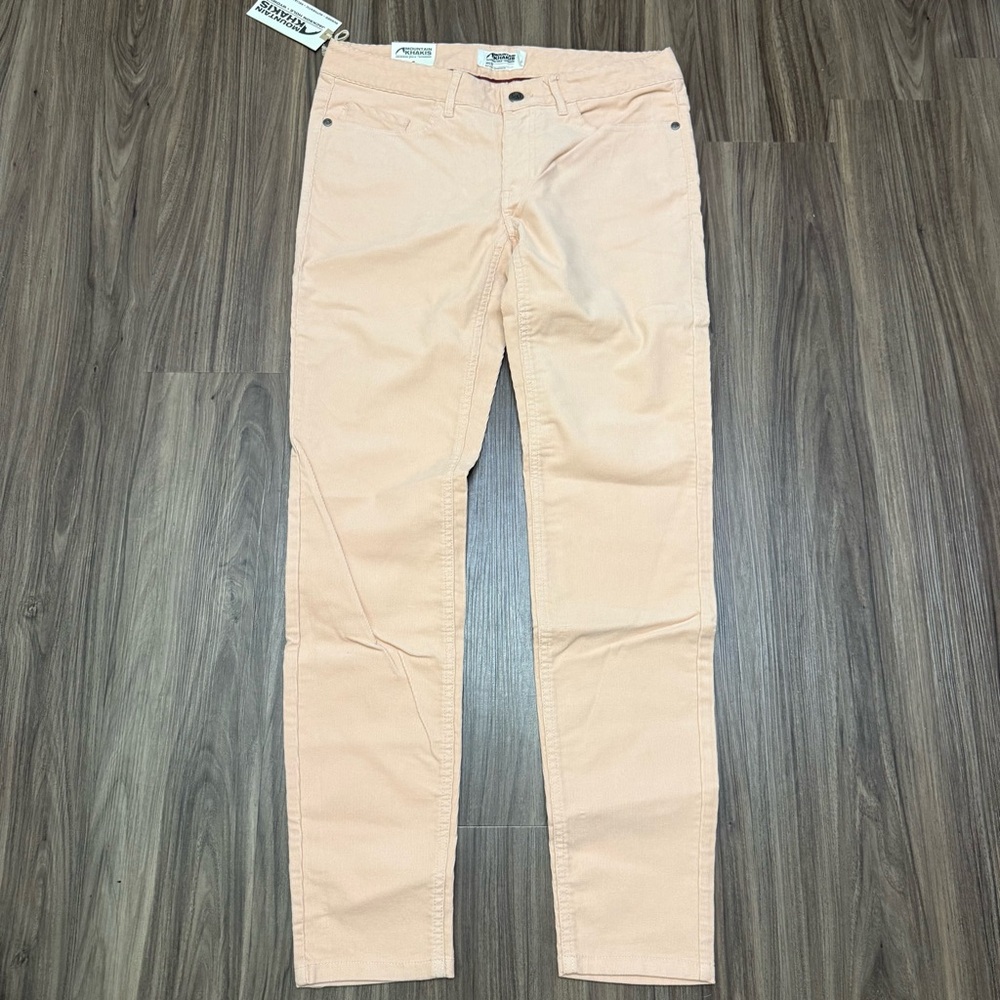 Mountain Khakis Soft Peach Skinny Pants
